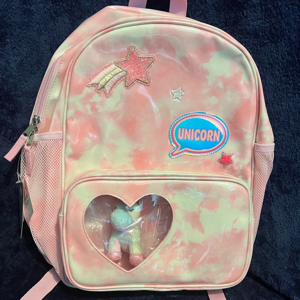 Girl Unicorn Book Bag